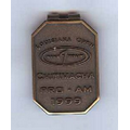 Die Struck Golf Money Clip with Antique Finish